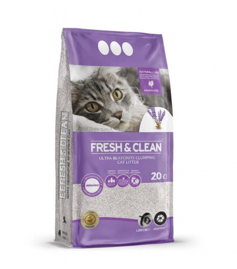 Fresh and clean cat litter Lavander 20L