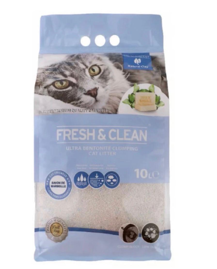 Fresh and clean cat litter Marseille Soap 10L