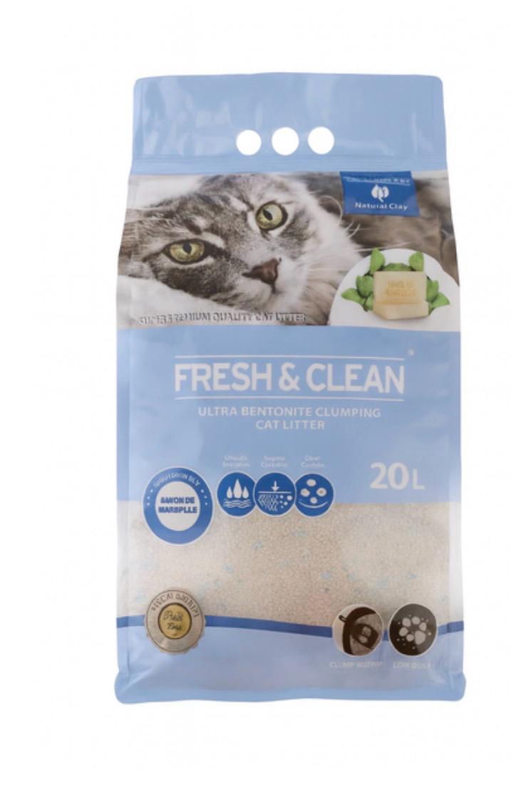 Fresh and clean cat litter Marseille Soap 20L